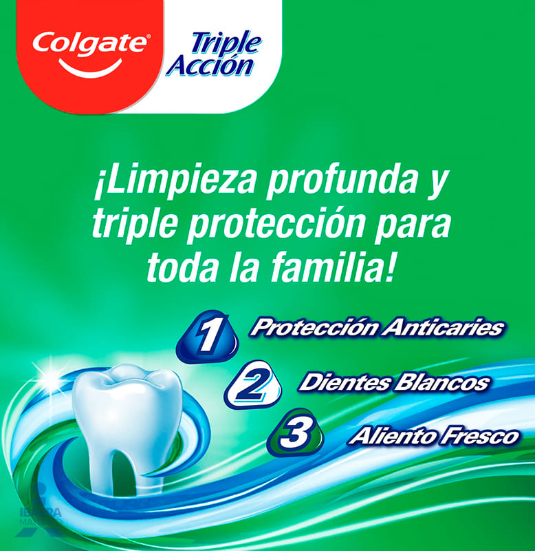 Crema Dental Colgate Triple Acción 150 ml