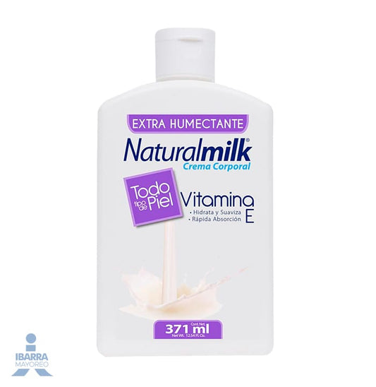 Crema Naturalmilk Vitamina E 371 ml