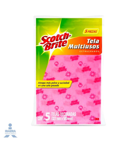 Tela Multiusos Scotch Brite Mi Tela 3 pzas.