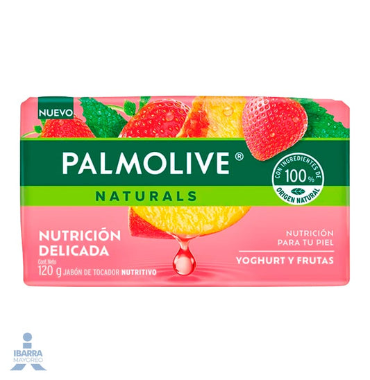 Jabón de Tocador Palmolive Naturals Yoghurt y Frutas 120 g