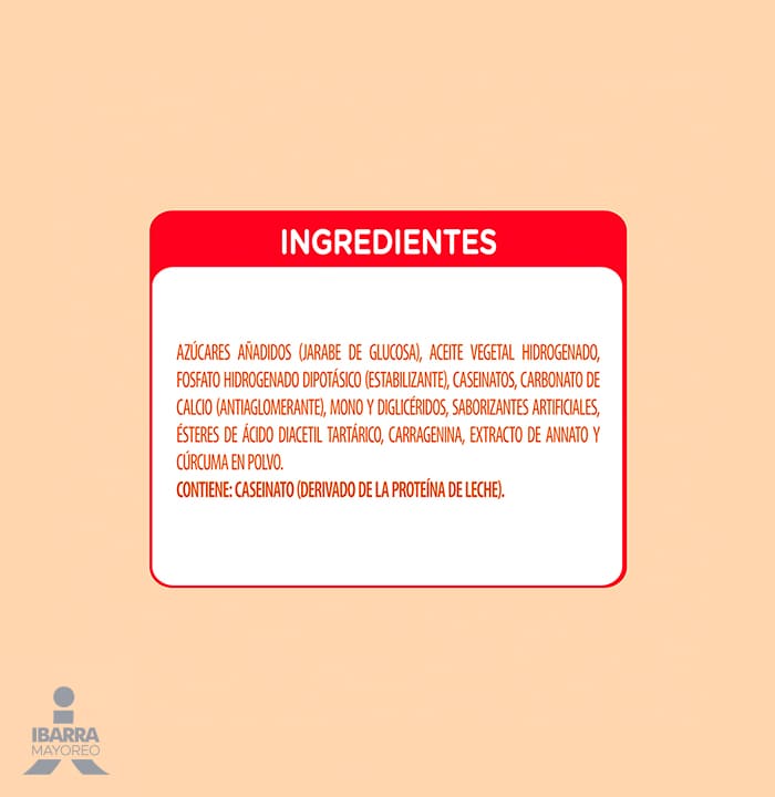 Sustituto de crema para café Coffee Mate polvo original 160 g