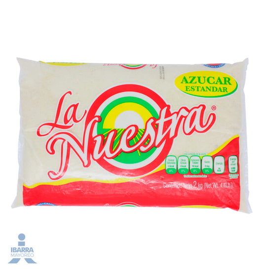 Azúcar Estándar La Nuestra 2 kg