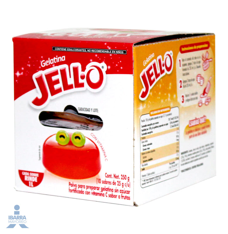 Gelatina Jell-O Durazno 25 g