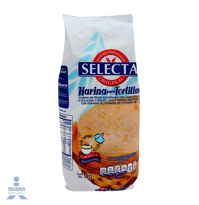 Harina para Tortilla Selecta 1 kg