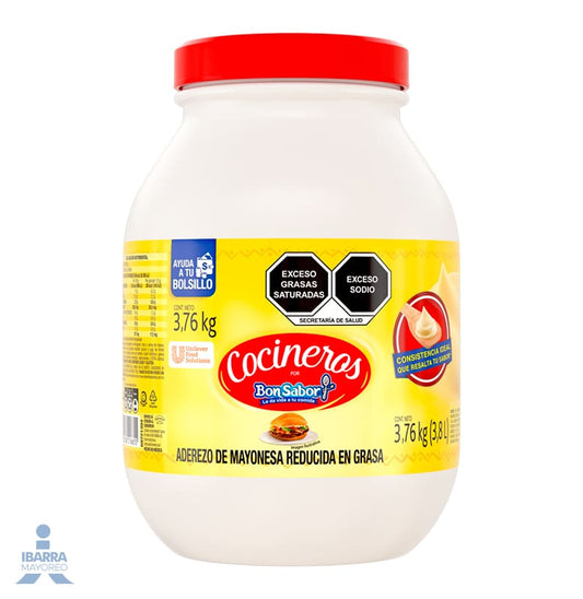 Cocineros Bon Sabor Mayonesa 3.8 L
