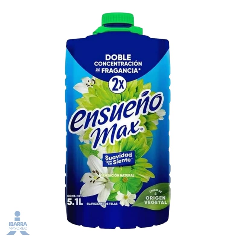 Suavizante Ensueño Max Sensación Natural 5.1 L