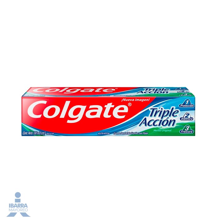 Crema Dental Colgate Triple Acción 100 ml