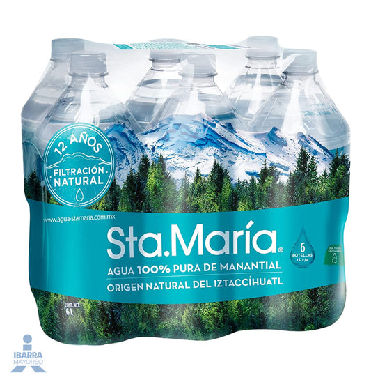 Agua Natural Sta. María 6/1 L