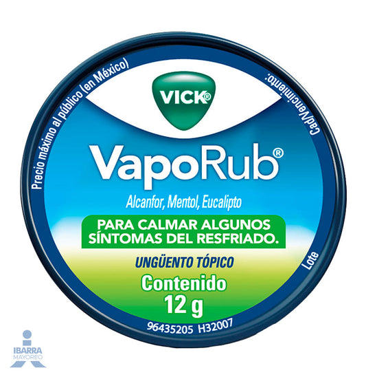 Vick Vaporub 12/12 Latitas