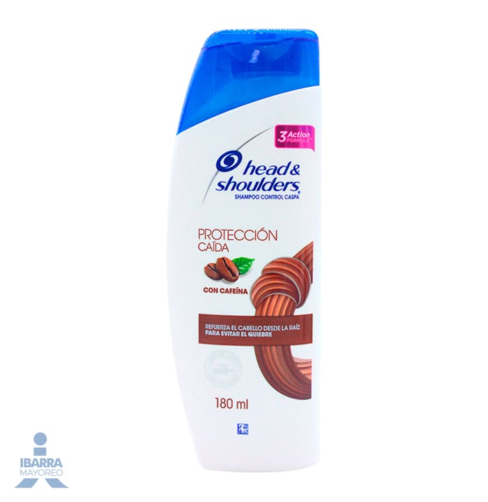 Shampoo Head & Shoulders Protección Caída 180 ml
