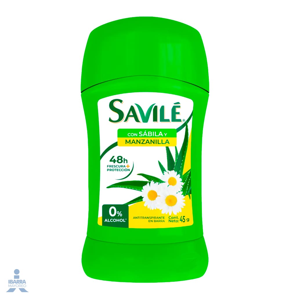 Desodorante Savilé Manzanilla stick 45 g