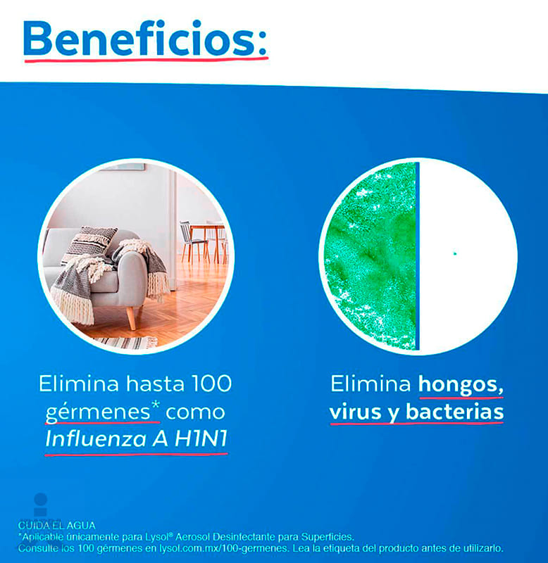 Desinfectante Lysol Citrus 820 ml