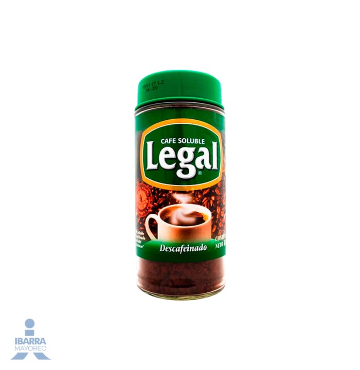 Café Legal Descafeinado 180 g