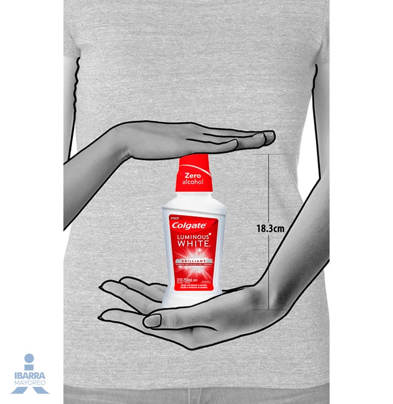 Enjuague Bucal Colgate Luminous White 250 ml
