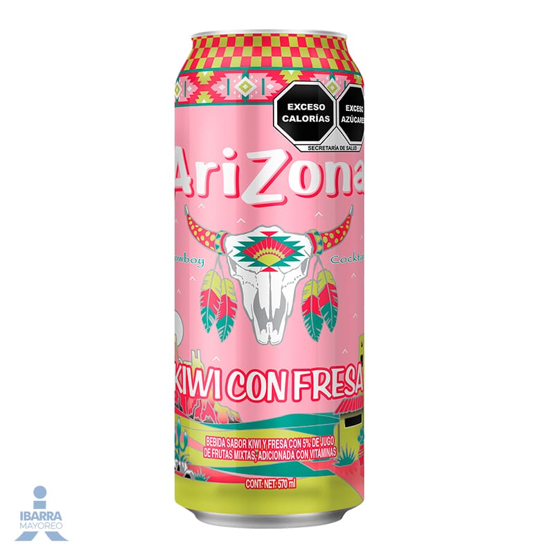 Bebida Arizona Kiwi Fresa 570 ml