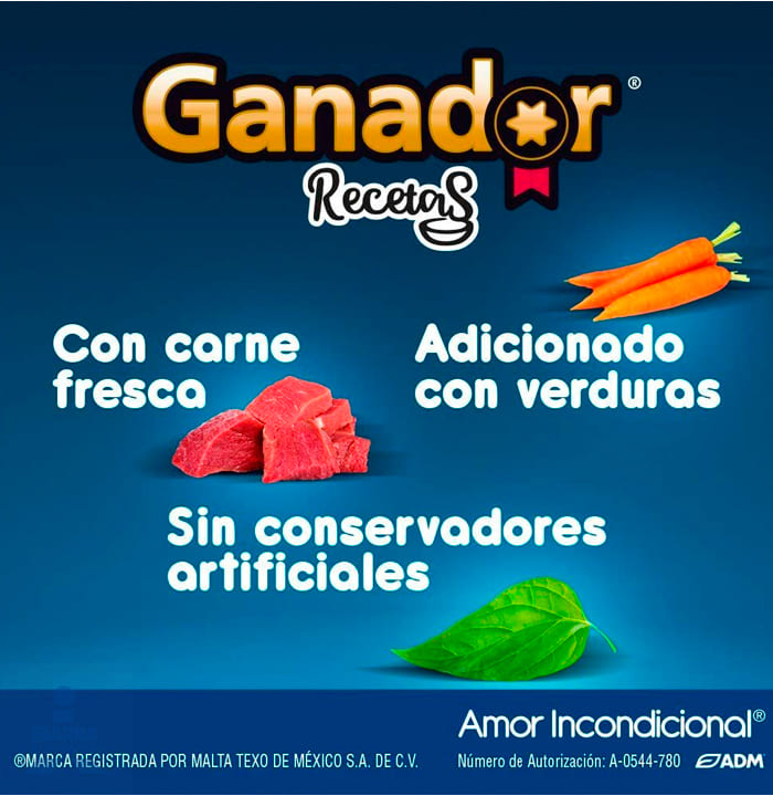 Alimento Ganador Delicias de Pavo 100 g