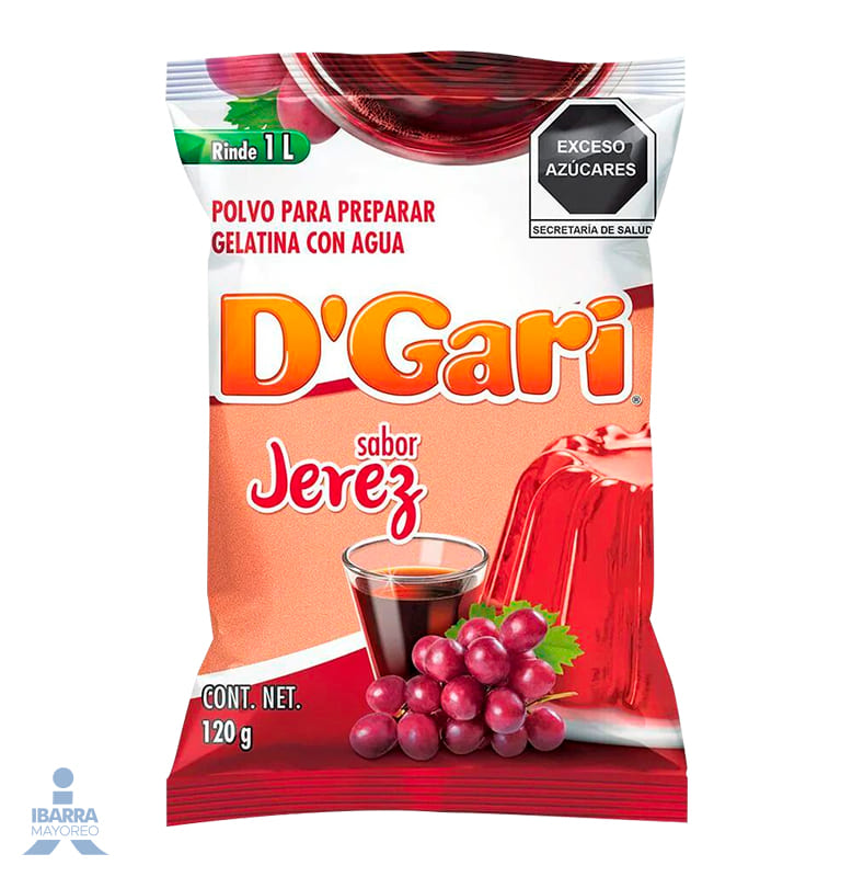 Gelatina D Gari Jerez 120 g