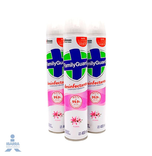 Desinfectante Family Guard Floral Aerosol 400 ml