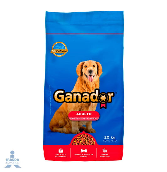 Alimento Ganador Adulto 20 kg