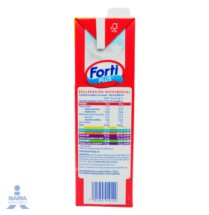 Producto Lácteo Fortiplus 1.5 L