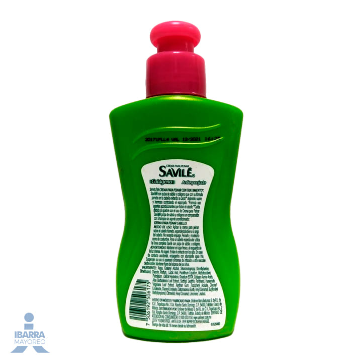 Crema para peinar Savilé Antiesponjado Colágeno 100 ml