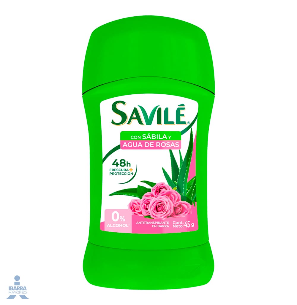 Desodorante Savilé Agua de Rosas stick 45 g