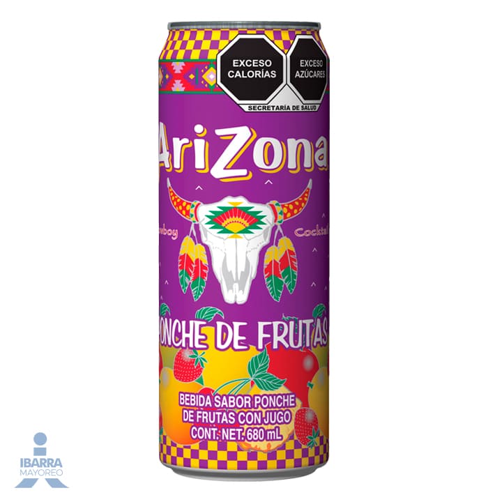 Bebida Arizona Ponche de Frutas 680 ml