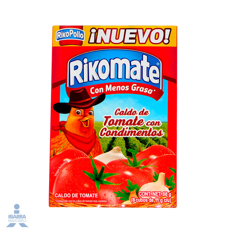 Caldo Rikomate 8 pzas.