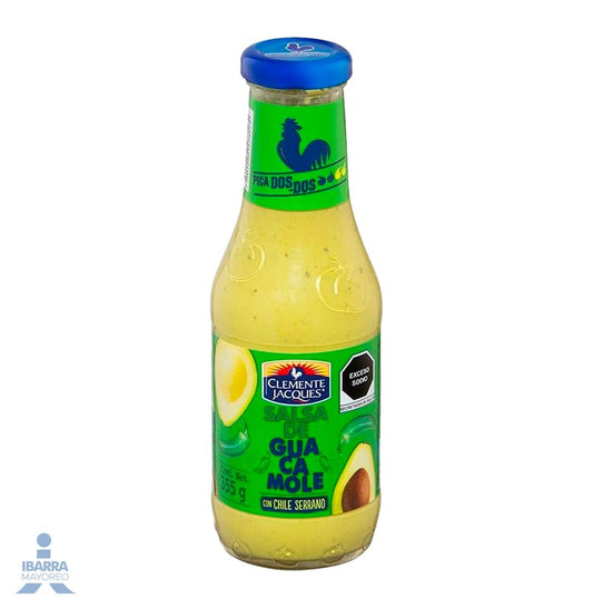 Salsa Guacamole Clemente Jacques Serrano 355 g