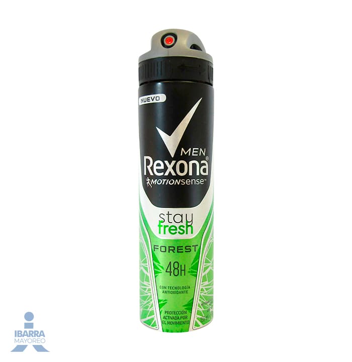 Desodorante Rexona Forest Hombre Aerosol 150 ml