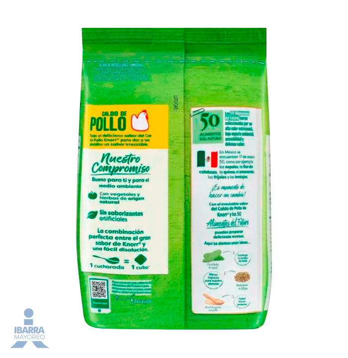 Knorr Suiza Bolsa 800 g