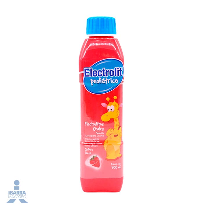Suero Electrolit Fresa Pediátrico 500 ml