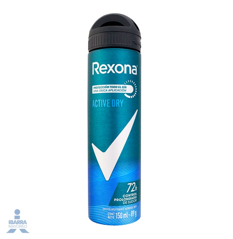 Desodorante Rexona Active Dry Hombre aerosol 89 g