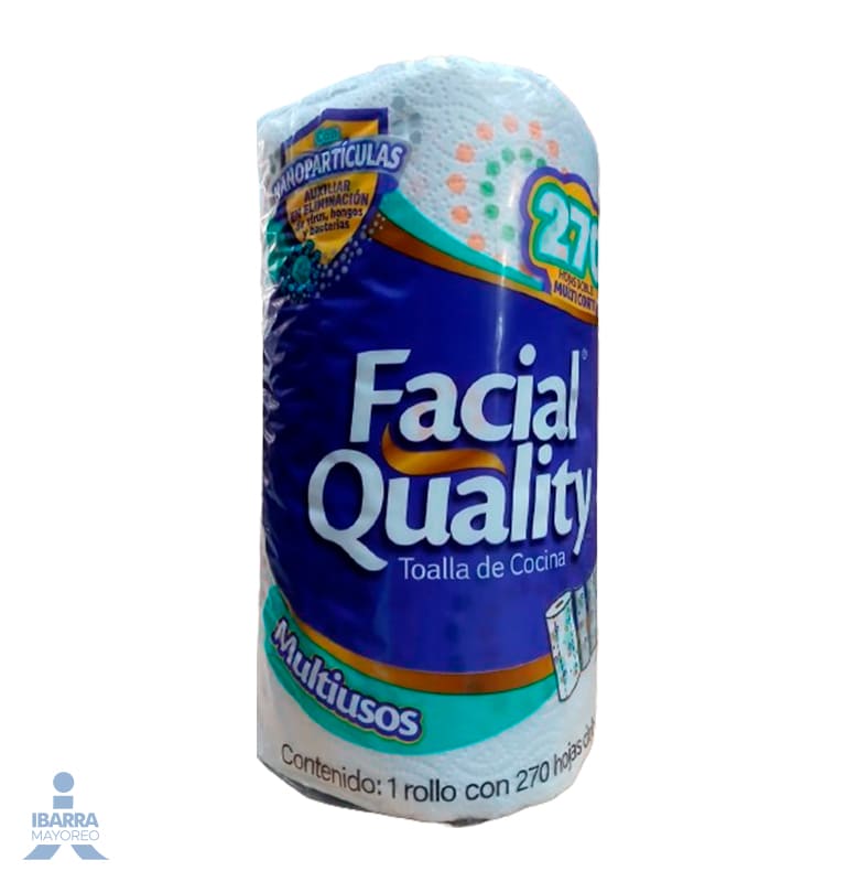 Servitoalla Facial Quality 270 hojas 1 rollo
