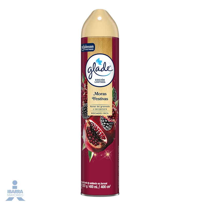 Aromatizante Glade Moras Festivas 400 ml