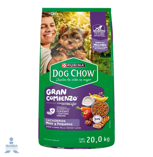 Alimento Purina Dog Chow Cachorro Razas Pequeñas 20 kg