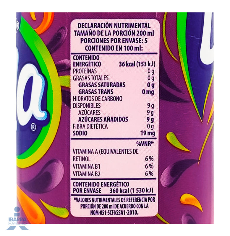 Bebida Bida Uva 946 ml