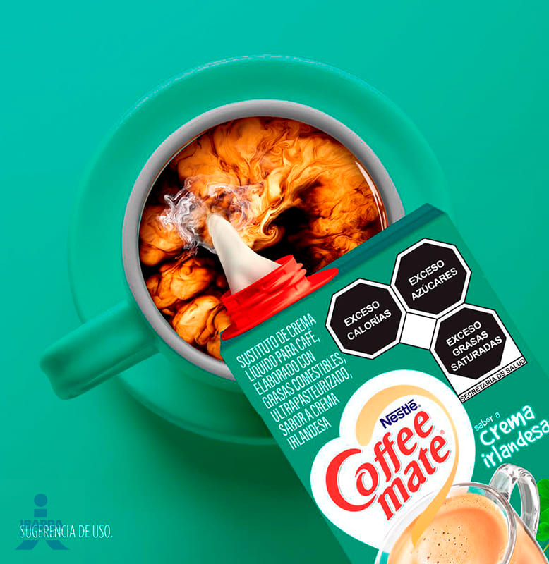 Sustituto de Crema Coffee Mate Crema Irlandesa Líquido 530 g