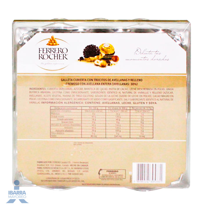 Chocolate Ferrero Rocher 24 pzas.