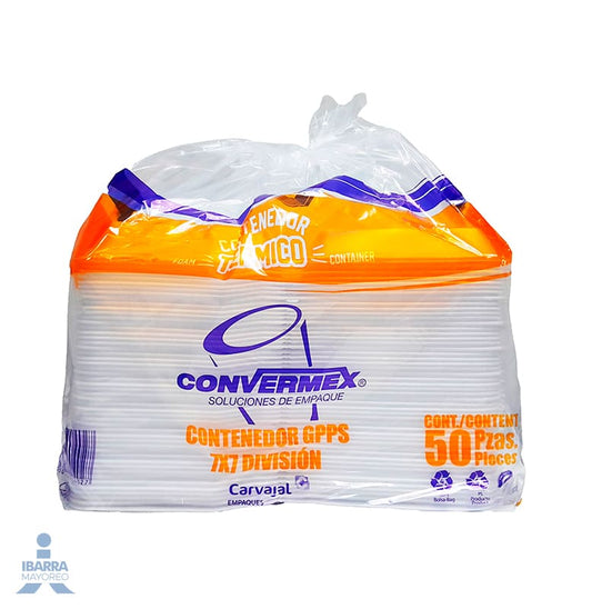 Contenedor Térmico Convermex División L-36 50 pzas.