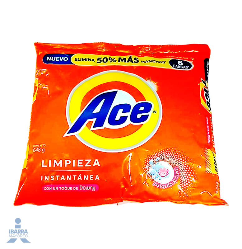 Detergente Ace con toque de Downy 648 g