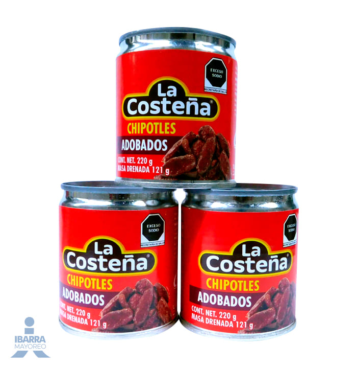 Chiles Chipotles La Costeña 220 g
