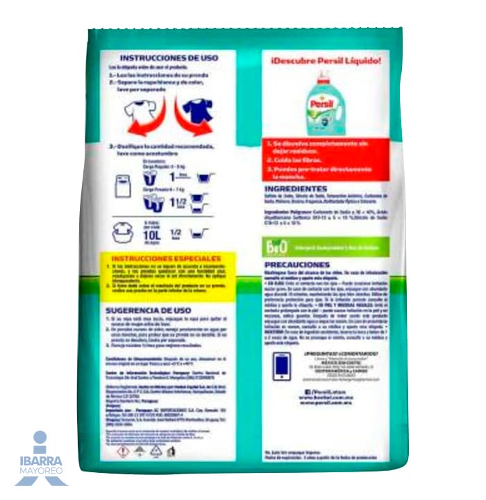 Detergente Persil Alta Higiene 900 g