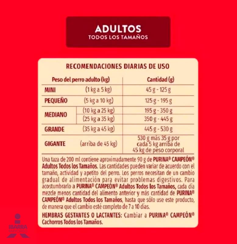 Alimento Purina Campeón Adulto Recetas Caseras 24 kg GRATIS 2 kg 