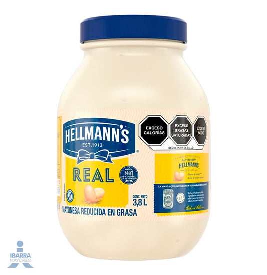 Hellmanns Mayonesa Real 3.8 L