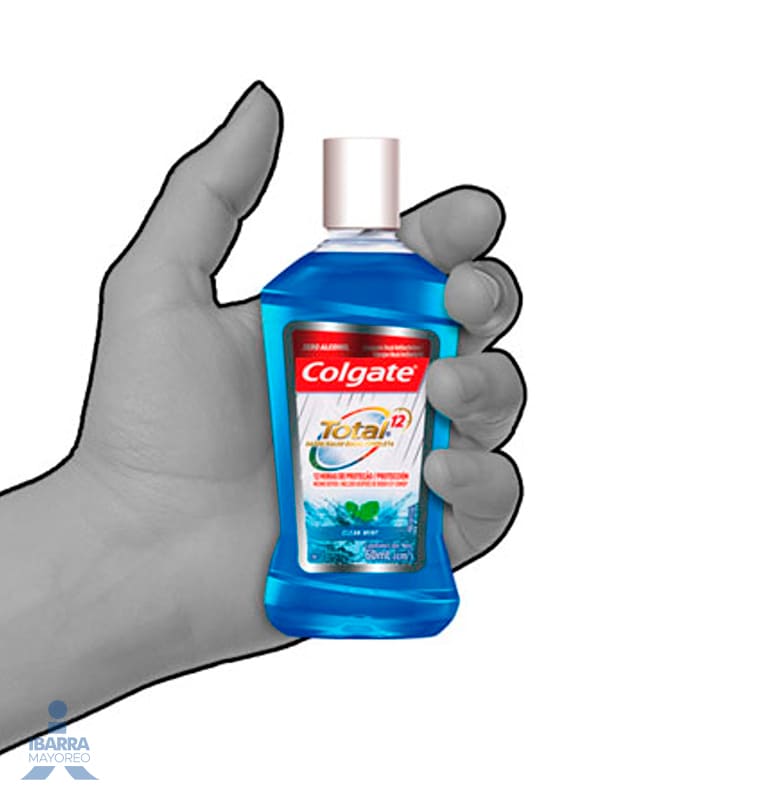 Enjuague Bucal Colgate Total 12 Clean Mint 60 ml