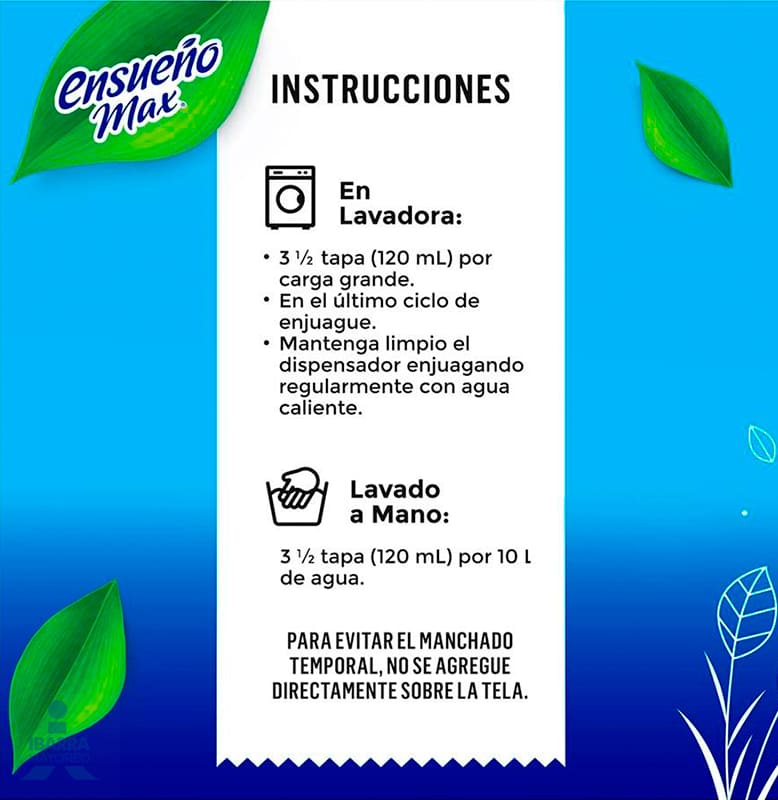 Suavizante Ensueño Max Frescura Primaveral 850 ml