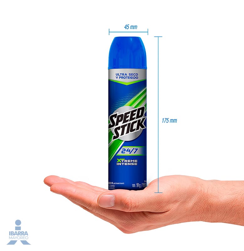 Desodorante Speed Stick Xtreme Intense Aerosol 91 g