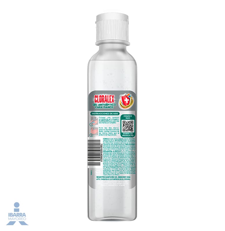 Gel Antiséptico Cloralex 250 ml