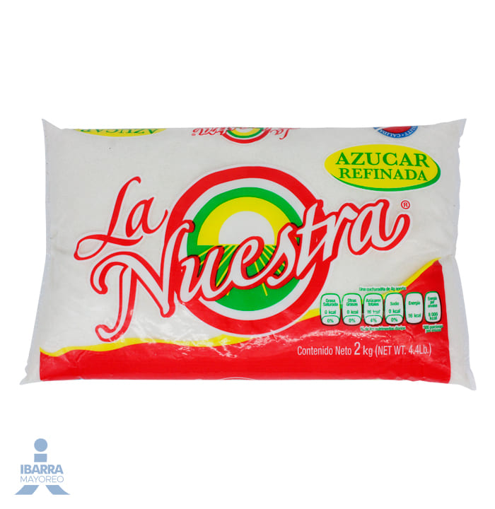Azúcar Refinada La Nuestra 2 kg